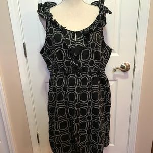 Old navy size 12 sleeveless ruffled dress